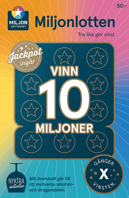 miljonlotteriet rätta lotten|Miljonlotteriets lotter .
